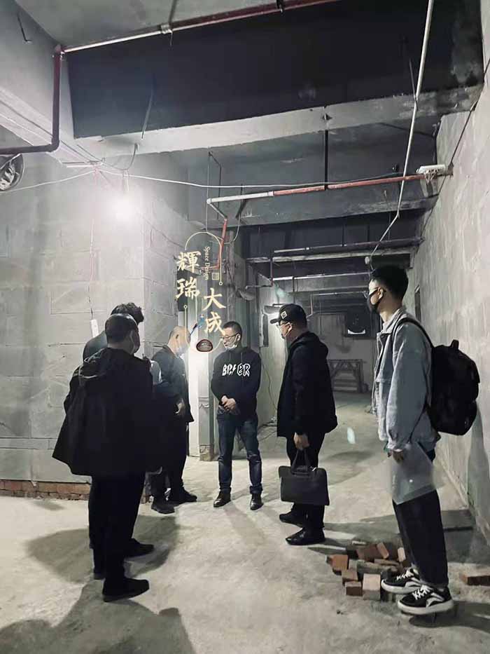 辉瑞大成重庆KTV设计现场交底