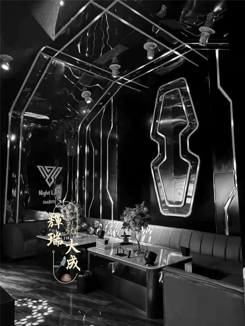夜澜KTV设计项目完工现场实景图